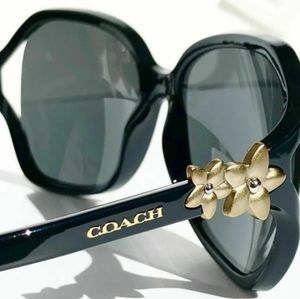 Coach Integration Flower Sunglasses